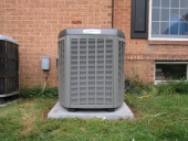 Heating, Air conditioning, HVAC services in Maryland and Northern Virginia outdoor HVAC unit condenser image 2 