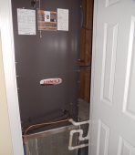 Heating, Air conditioning, HVAC services in Maryland and Northern Virginia New Unit in Townhouse